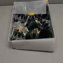 12PCS Green Velvet Glitter Christmas Ball Ornaments, 3.15 Inches Luxury Christmas Decorations, Elegance Modern Hanging Ornaments for Xmas Tree, Party, Wedding, Home Decor (Dark Green)