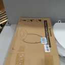 SAMODRA Raised Toilet Seat Riser, White, 3 Inch High Elevated Toilet Seat for Seniors, Soft Close, Easy Install & Clean (Elongated)