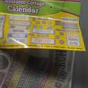 Teacher Created Resources Classroom Cottage Calendar Bulletin Board (TCR7173), 109 Pieces