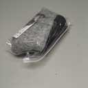 Alpaca Wool Diabetic Socks for Men Women Non Binding Wide Loose Fit Thick Warm Soft Seamless Moisture Breathable (Black+gray)