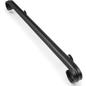 4 Ft Wrought Iron handrail Stair Rail Grab Bar Kit Matte Black Railing Staircase Handrails