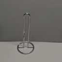 Spectrum Chrome Paper Towel Holder Countertop Kitchen Organizer, Easy Tear Modern Freestanding Kitchen Hand Towel Roll Stands Vertical for Standard and Large Paper Towel Rolls with Durable Steel Base (Pack of 1)