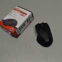 Redragon M612 PRO RGB Gaming Mouse, 8000 DPI Wired/Wireless Optical Mouse with 9 Programmable Buttons & 7 Backlit Modes, BT & 2.4G Wireless, Software Supports DIY Keybinds Rapid Fire Button
