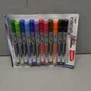BIC Intensity Advanced Colorful Dry Erase Markers, Bullet Tip, 12-Count Pack of Assorted Colors, Whiteboard Markers for Teachers and Office Supplies
