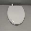 Mayfair NextStep2 Slow-Close Toilet Seat with Built-In Toddler Potty Training Seat, Removable, White, Elongated