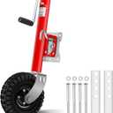 Beach Boat Trailer Jack for 10" Wheel Heavy Duty for 2000 lbs Capacity - 10.2" Lift-RV Boat Trailer Bolt-On Swivel Tongue Jack