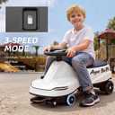 AYO BEBI 12V Electric Wiggle Car with Anti-Lost Tracker,Gift Toy for Age 3+, 32 inches x 13 inches x 17 inches