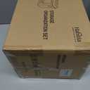 Trash Bag Holder Dispenser  2-Piece Organizer with Bamboo Lid & PET Base  Under Sink Kitchen Cabinet Bag Storage Solution