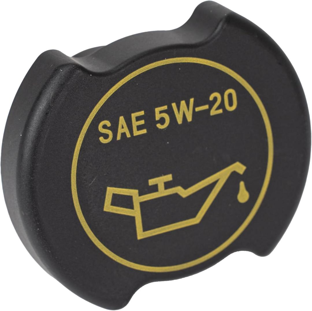 Rldym Engine Oil Filler Cap 80991 Compatible with Select Ford/Lincoln/Mercury Models, for F250 F350 F450 E150 E250 E350 Ranger Mustang Explorer Taurus Windstar Grand Marquis, EP5Z-6766-A