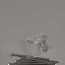 5/16-18 x 6" (6 Sets) Stainless Steel Hex Bolts Screws with Nuts Flat Washers Lock Washers, 304 SS 18-8, Hexagon Head, Fully Machine Threaded, Bright Finish