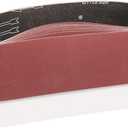 Sanding Belt 4 x 36 Inch,Belt Sander Belts 320 Grits,Best for Sanding Wood,Metal and Paint(8 Pack)