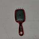 UNbrush Mini Holiday Hair Brush for Pain-Free Brushing On All Wet/Dry Hair Types (Poinsetta Red)