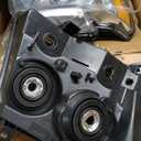 CMVT Auto Headlights Assembly Compatible for 2007 2008 2009 2010 2011 2012 2013 2014 Chevy Tahoe Suburban 1500 2500/07-13 Avalanche HeadLamp (Chrome Housing Amber Reflector)