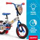 Huffy Paw Patrol Kids' Bikes, Sizes 12/16 Inch, Beginner Rider, Multiple Designs and Color Options, Removable Training Wheels Included, Fun Paw Patrol Graphics