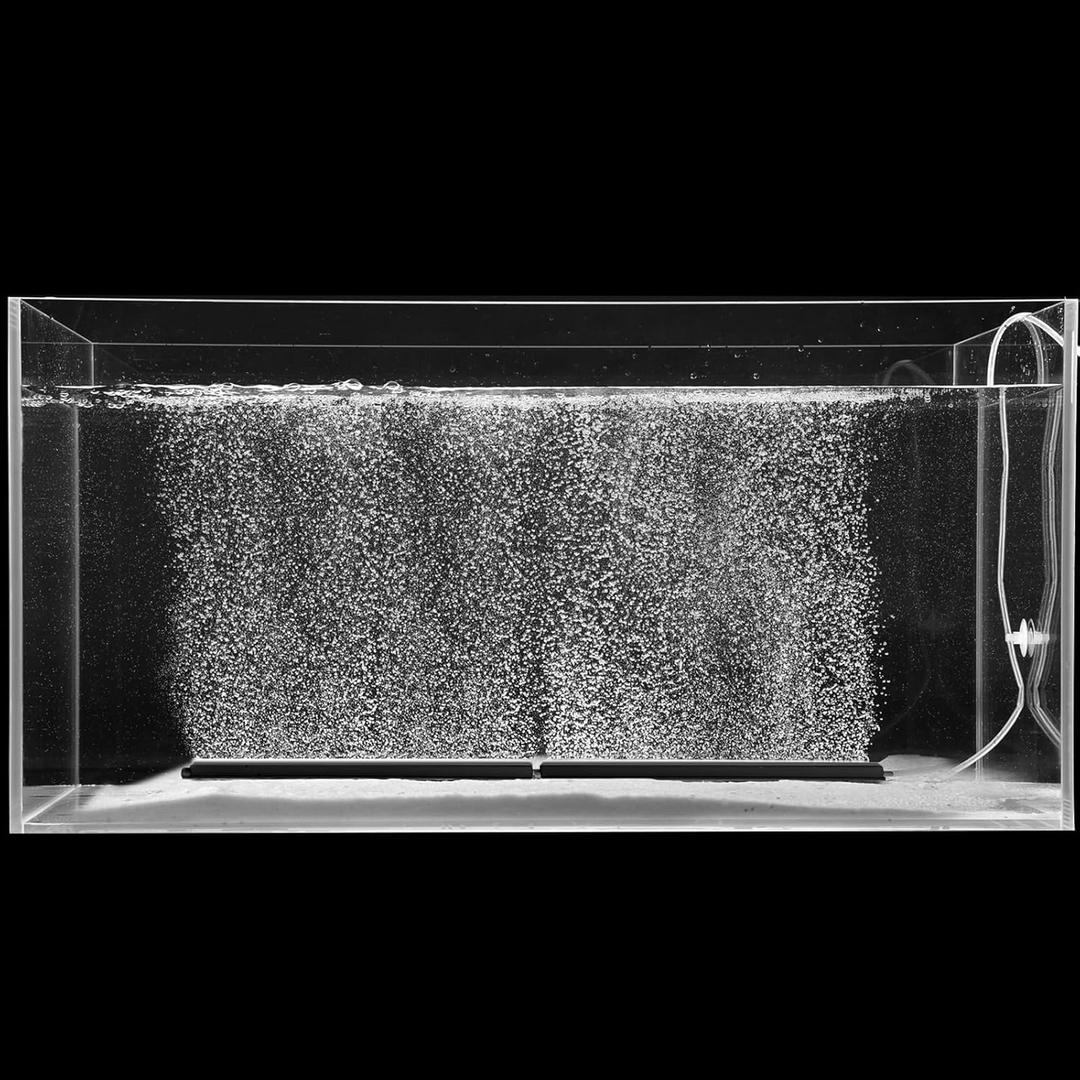 Carefree Fish Aquarium 6/12Inch Nano Materials Air Stone Strip Fish Tank Bubble Stone for Saltwater and Fresh Water (Not Harm The Health of The Fish)(No Include Air Pump) (24In)
