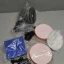 Buffer Polisher, 2*12V 2.0Ah Batteries Cordless Polisher, 6-Inch Dual Action Random Orbital Car Polisher, Mini polisher with 6 Variable Speed for Car Detailing Polishing Waxing