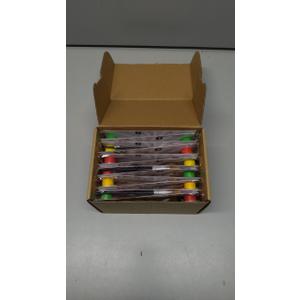 12 Pack Ninja Party Favors for Kids - Individually Wrapped Paint Your Own Wooden Craft Kits, Boy Birthday Decorations & Kidz Party Supplies 4-8 8-12, Goodie Bag Stuffers
