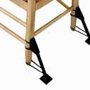 Classic, Anti Tipping Chair Stabalizer, Childproof your kitchen chairs, protect your kids from accidents, Set for 1 chair, highchair stabalizer