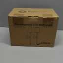 Brightown Battery Operated Wall Sconces Set of 2, Cordless Wall Lights with Rechargeable Bulbs and Remote, 12 Lighting Colors and Dimmable, Battery Powered Wall Lights for Bedroom Living Room, Gold