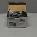 KESOL Kitchen Utensil Holder, Stainless Steel Utensil Drying Rack Flatware Holder Sinkware Caddy Countertop Organizer with 4 Divided Compartments, Rust Proof (Silver)