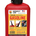 Quick-Flow Spout Midwest Can 1210 Auto Shut Off Gasoline Can - 1 Gallon