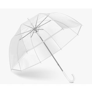 Clear Bubble Umbrella Wedding, High-Visibility Transparent Rain Umbrellas Bulk, Windproof Large Clear Umbrella, Firm and Durable, Dome Umbrellas for Wedding Bride Groom Photography Golf Outdoor