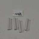 4 Sets Hinge Leaf for Aluminum Doors - White Upper Hinge Leaf Compatible with Anderson Screen Doors