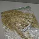 Sea Team 24-Pack Artificial Glitter Pine Tree Twig Ornaments, Decorative Sticks, Glittery Stems, Picks, Branches for Christmas Tree, Small Vase, Holiday, Wedding, Party (14 Inches, Champagne)