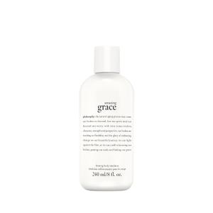 philosophy amazing grace firming body emulsion - luxury scented body lotion - formulated with shea butter for fast absorbing hydration - skin feels soft and smooth - suitable for all skin types