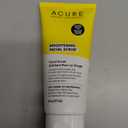 Acure Brightening Facial Scrub, For All Skin Types, Sulfates Free, Vegan, 4 Fluid Ounces (Pack Of 1)