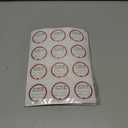 2 x Happy Valentine's Day Stickers 60Pcs Valentine's Day Gift Stickers for Gift Wrapping Signature Decoration and Wedding Invitation Card Bridal Shower Valentines Party Favor