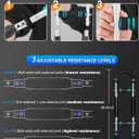 Twister Arm Trainer, 60-100lb Chest Workout Equipment for Men, Adjustable Arm and Chest Twister Trainer for Women, Detachable Power Twister Home Fitness Equipment for Enhancing Upper Body Muscle