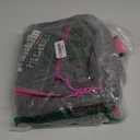 Franklin Sports Pickleball Bags - Sling Bag Backpack for Gear + Equipment - Men + Women - Holds Paddles, Balls + Accessories (One Size, Gray/Pink)