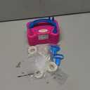 Electric Balloon Pump, Portable 2 Modes Balloon Blower Machine with 14 Balloon Arch Kits, Air Pump for Balloon, Balloon Inflator for Party Decoration (Rose red)