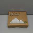 KeaBabies 2-Pack Organic Crib Sheets for Boys, Girls - 52x28 Fitted Crib Mattress Sheet Neutral, Breathable Jersey Cotton Cover for Baby Bed, Toddler Mattress, Soft & Cute Prints (Pine Grove)