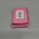 MGZNMTY Carrying Case and Silicone Case for Bitzee Magicals Interactive Toy Digital Pet and Protective Skin Cover for New Bitsy Electronic Virtual Pet (Pink)