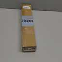 TEECK Shower Curtain Rod, 32-79 inch Adjustable Tension Spring, 1 Inch Shower Curtain Rod Tension, Anti-Slip, Rust-Proof, No Drilling, for Bathroom, Black