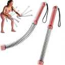 Cordless Battle Rope Set – Portable Workout for Home Gym, Pink