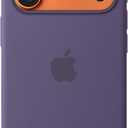 Apple iPhone 17 Pro Silicone Case with MagSafe and Camera Control: Lightweight Phone Case, Wireless Charging Compatible, Smooth Matte Finish; Purple Fog