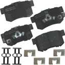 Bendix Premium SBC1086 Ceramic Rear Brake Pads for Acura RDX 2018-2010, Honda Accord Crosstour 2011-2010, Crosstour 2015-2012, CR-V 2016-2005