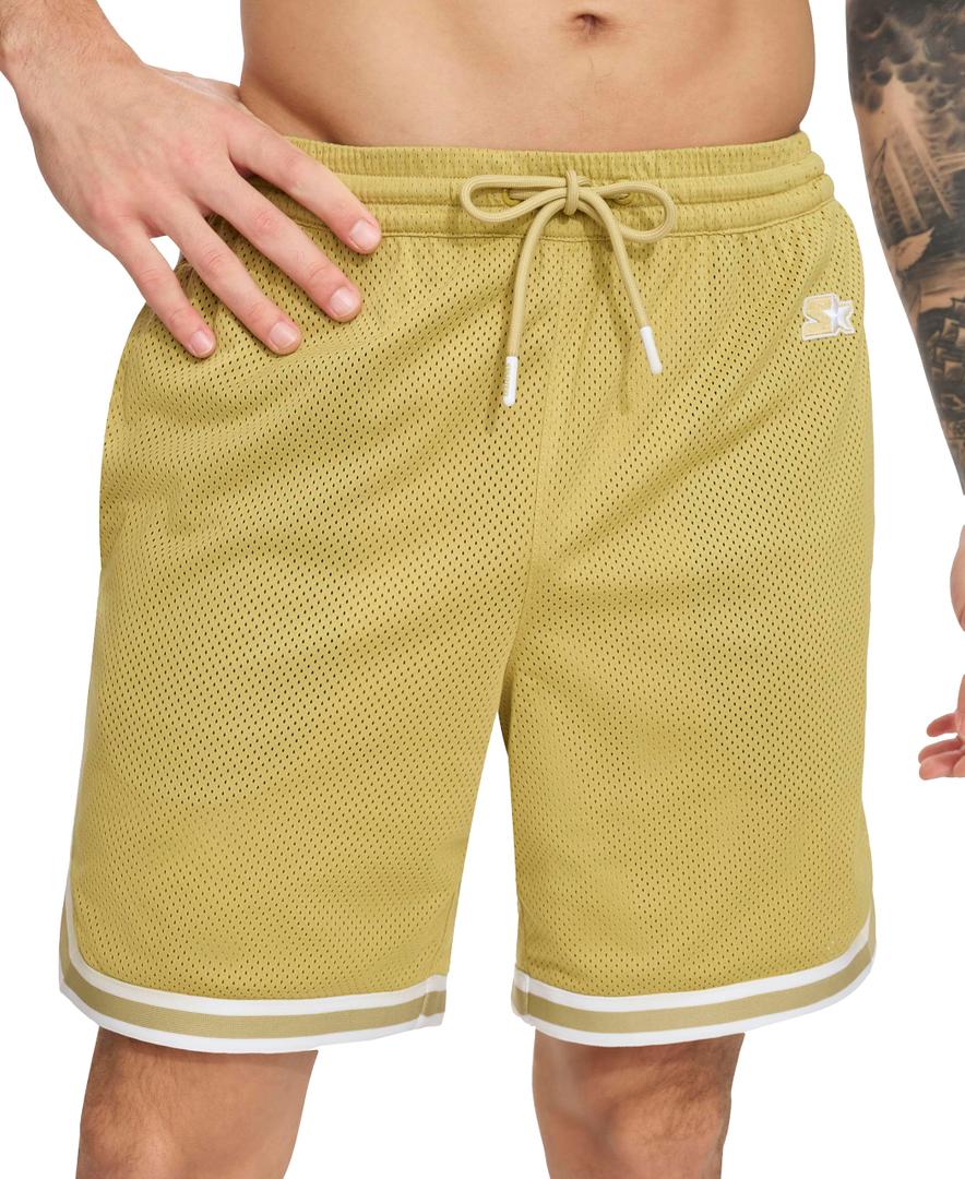 STARTER Men's Swim Swim Trunk, Gold, Extra Large