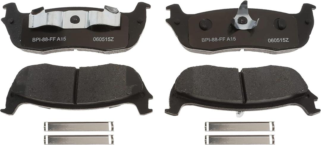 Raybestos Premium Specialty Truck & SUV Replacement Rear Metallic Disc Brake Pad Set for Select Ford Expedition/F150/Heritage/F250/HD, Lincoln Blackwood/Navigator/Town Car Model Years (SP711TRH)