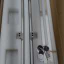 KOKOSIRI Bathroom Towel Rack 2-Tier Standing Towel Racks with Marble Base, Stainless Steel Freestanding Towel Bars, Thicken Steady Design, Brushed Nickel THS0001-BR