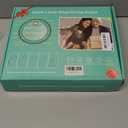 NZQXJXZ 10X 30X Large Magnifying Glass with Light and Stand, 5-inch LED Lighted Magnifier, 3 Color Modes Stepless Dimmable, Hands-Free Magnifying Glass Desk Lamp for Reading Craft Hobby Close Work