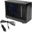 Car Air Conditioner 12V Portable Car Truck AC Dashboard Cooling Air Fan Blow Cold Air with Cigarette Lighter Plug in Universal Fit for RV SUV Boat Golf Vehicles Truck