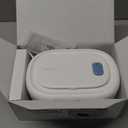 Momcozy Baby Wipe Warmer, Innovative Spring Design, Large Capacity Wipes Dispenser for 60-80pcs, Fast & Even Heating, 4 Modes of Temperature Heating Control, Diaper Wipe Warmer with Night Light, Blue