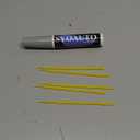 SYOAUTO Lunar Silver NH830M Touch Up Paint Fit for Honda Auto Touch up Paint Scratch Repair Pen Brush and Tip 2 in 1 Lunar Silver NH830M