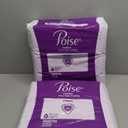 Poise Incontinence & Postpartum Pads for Bladder Leaks, 6 Drop Ultimate Absorbency, Long Length, 90 Count