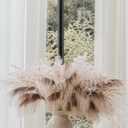 MISSPIN 11 PCS 28 inch Artificial Fall Pampas Decor Stems, Fall Decorations Table Indoor Outdoor Halloween Thanksgiving Farmhouse Arrangement Decorations for Front Door Wedding Centerpieces in Autumn (Papas Feathers)