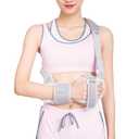 Resting Hand Splint Stroke Hand Brace with Finger Separators, Night Immobilizer Wrist Finger Brace with Sling for Carpal Tunnel & Stroke Recovery (S-Right)